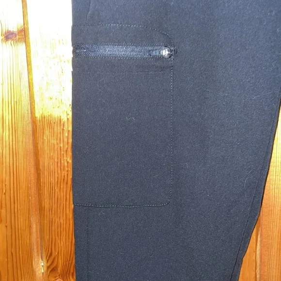 Zomora black fig scrub pants size XS doctors nurse scrub pants work wear women’s - Picture 5 of 10